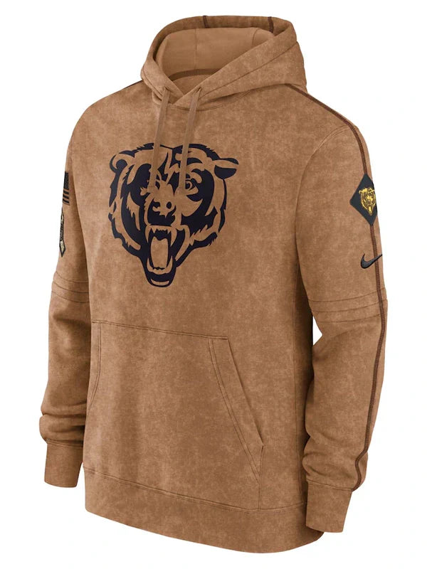 2023 Chicago Bears Salute To Service Hoodie - Recreated Inspired Edition