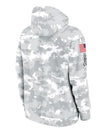 2024 Buffalo Bills Arctic Camo Salute to Service Hoodie - Recreated Inspired Edition