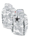 2024 Dallas Cowboys Arctic Camo Salute to Service Hoodie - Recreated Inspired Edition
