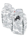 2024 Detroit Lions Arctic Camo Salute to Service Hoodie - Recreated Inspired Edition