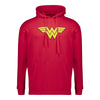 Wonder Woman Logo Yellow Zip-Up Hoodie - Recreated Inspired Edition
