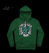 Harry Potter Slytherin Crest Hoodie - Recreated Inspired Edition