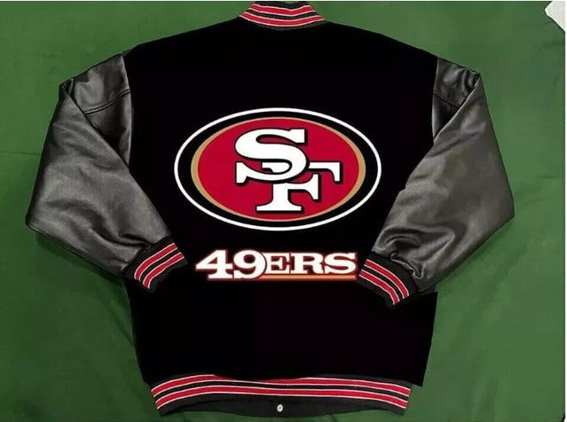 San Francisco 49ers Varsity Jacket - Recreated Inspired Edition