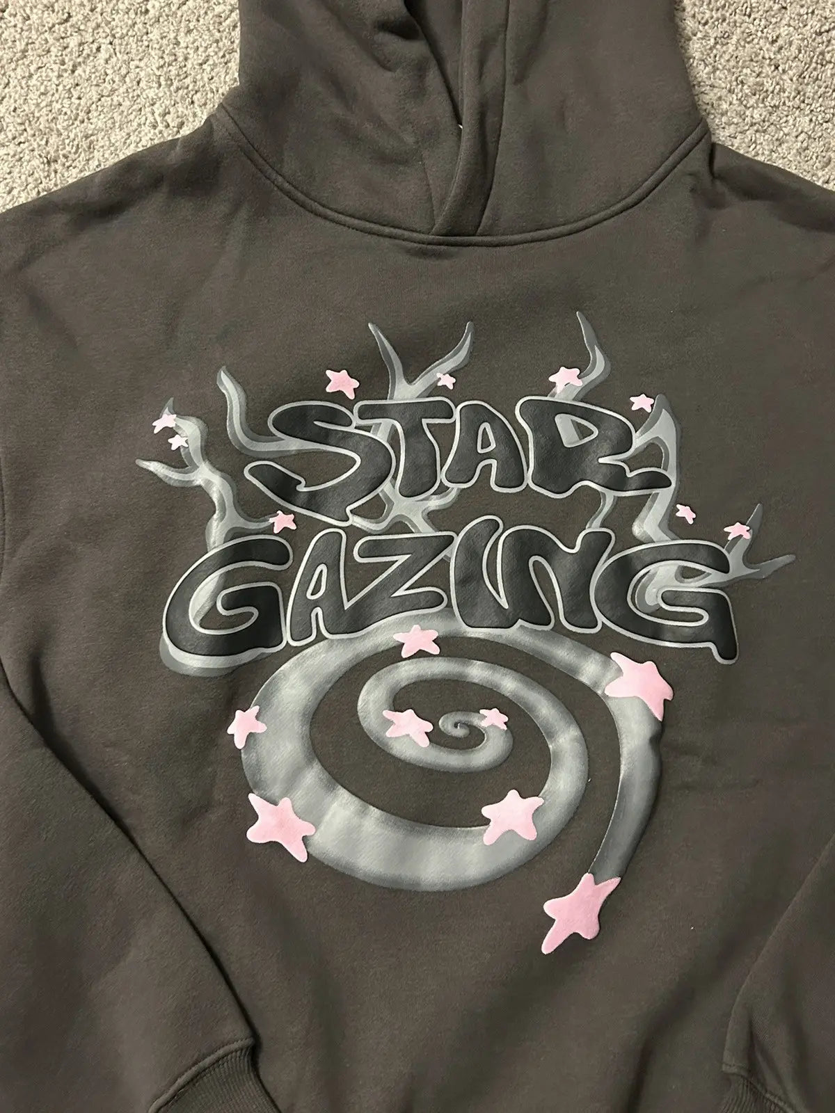 Trail Blazing Star Glazing Black Hoodie - Recreated Inspired Edition