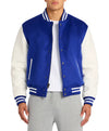 Blue And White Men’s Varsity Jacket - Recreated Inspired Edition