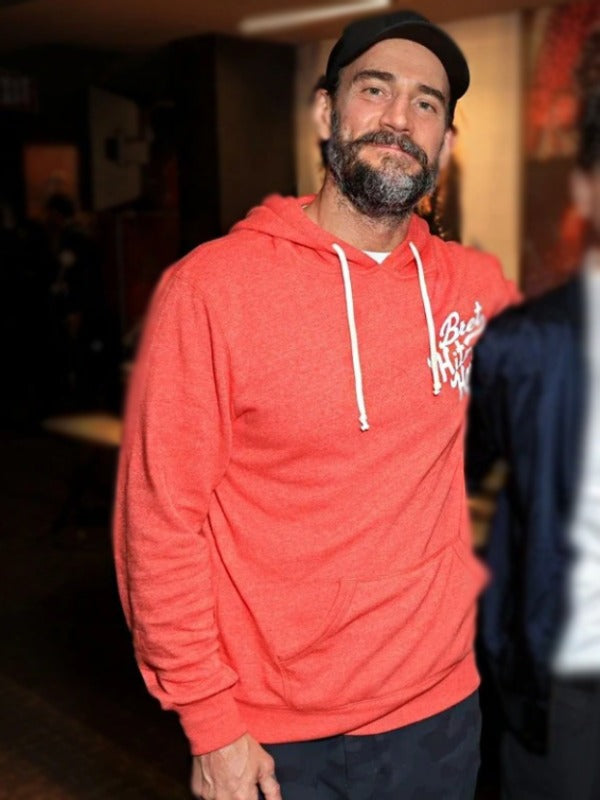 Bret Hart Hitman Orange Hoodie - Recreated Inspired Edition