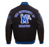 University of Memphis Classic Black Varsity Jacket - Recreated Inspired Edition