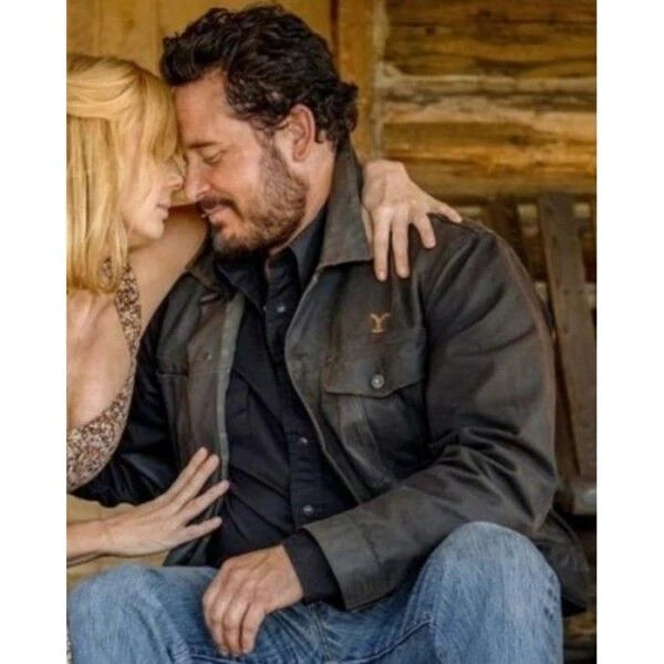 Rip Wheeler Yellowstone Season 4 Leather Jacket