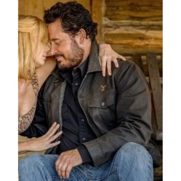 Rip Wheeler Yellowstone Season 4 Leather Jacket