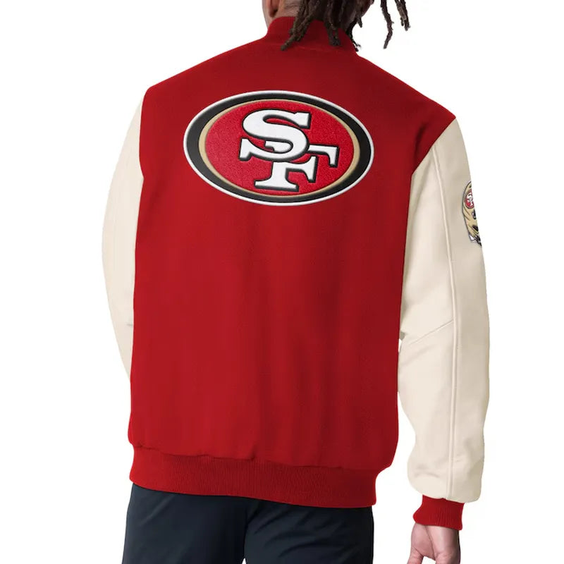 Complete Game 49ers San Francisco Varsity Jacket - Recreated Inspired Edition