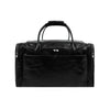Handmade Black Large Duffle Bag For Mens