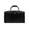 Handmade Black Large Duffle Bag For Mens