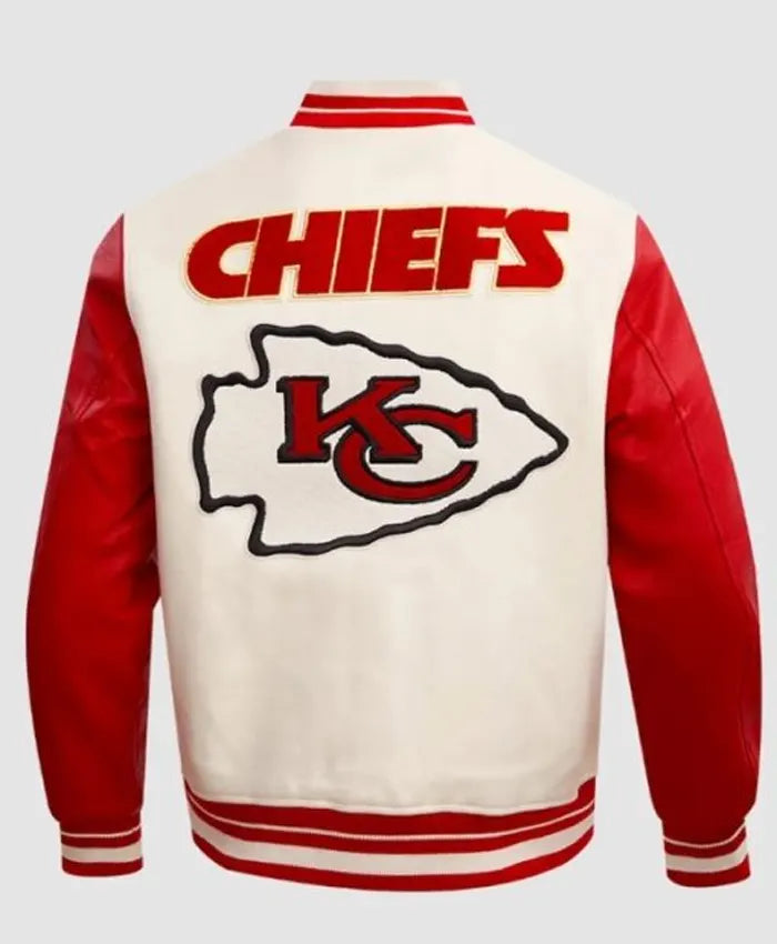 KC Chiefs Retro Classic Letterman Varsity Jacket - Recreated Inspired Edition
