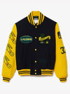 Lacoste Two-Tone Letterman Jacket