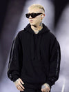 Lazza Black Hoodie - Recreated Inspired Edition