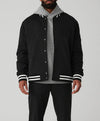 Men’s Black Vintage Varsity Jacket - Recreated Inspired Edition