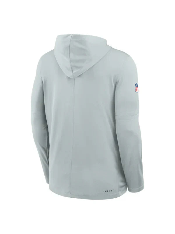 Las Vegas Raiders Sideline Performance Long Sleeve Hoodie - Recreated Inspired Edition T-Shirt