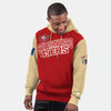 San Francisco 49ers Starter Scarlet Extreme Hoodie - Recreated Inspired Edition