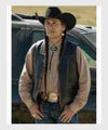 Mo Brings Plenty Yellowstone Leather Vest