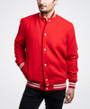 Mondor Red Wool Varsity Jacket - Recreated Inspired Edition