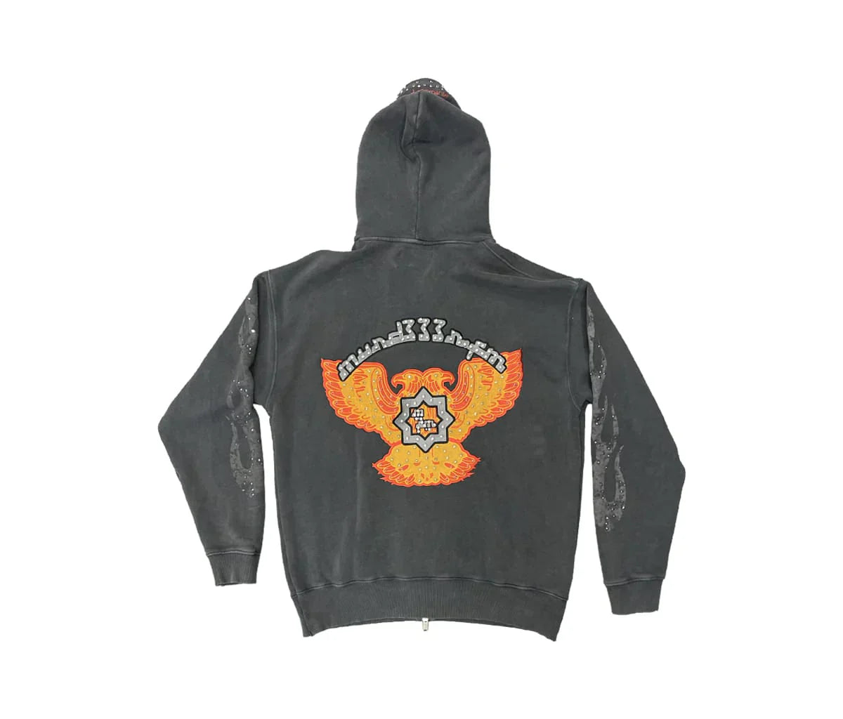 Bloody Osiris Murd333r Rhinestone Hoodie - Recreated Inspired Edition