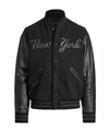 NY Yankees Baseball Black Bomber Jacket