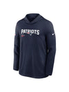 New England Patriots Sideline Performance Long Sleeve Hoodie - Recreated Inspired Edition T-Shirt