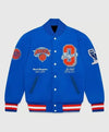 OVO x NBA Knicks Varsity Jacket - Recreated Inspired Edition