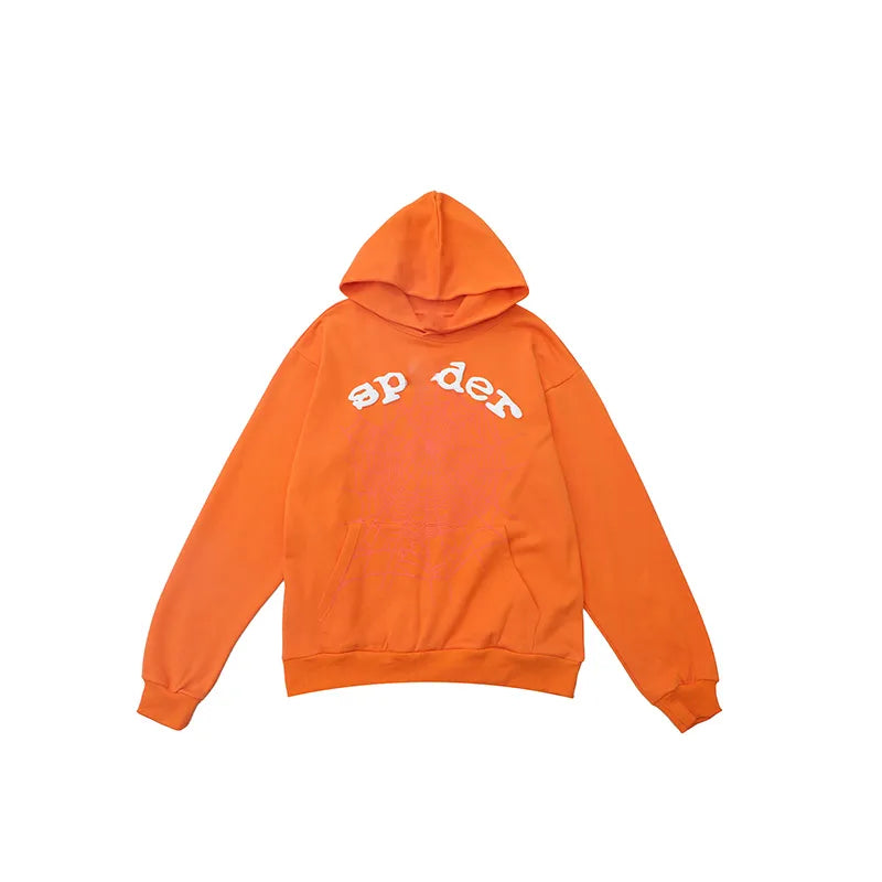 Orange Spider Hoodie - Recreated Inspired Edition