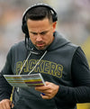 Packers Matt Lafleur Grey Fleece Hoodie - Recreated Inspired Edition