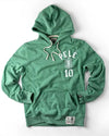 Pel’ Brasil 10 Green Hoodie - Recreated Inspired Edition
