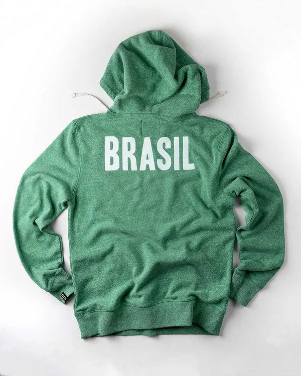 Pel’ Brasil 10 Green Hoodie - Recreated Inspired Edition