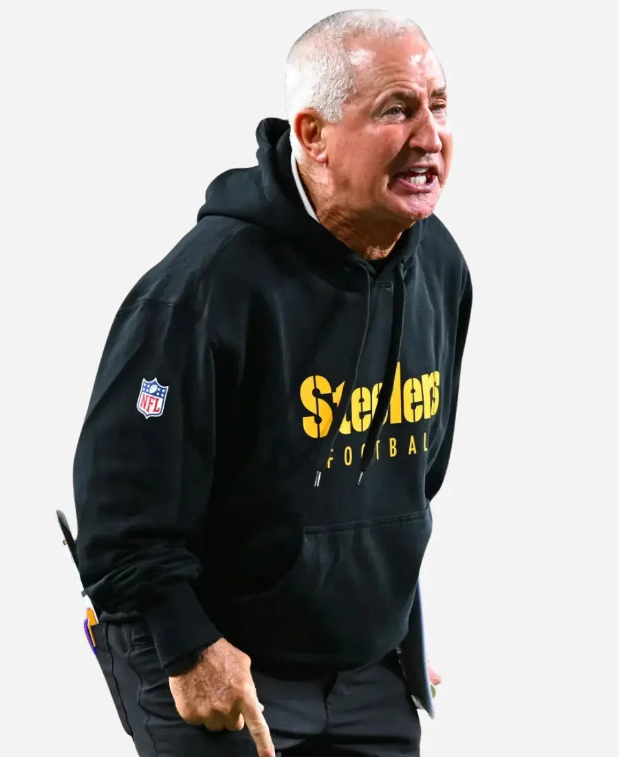 Danny Smith Pittsburgh Steelers Black Hoodie - Recreated Inspired Edition