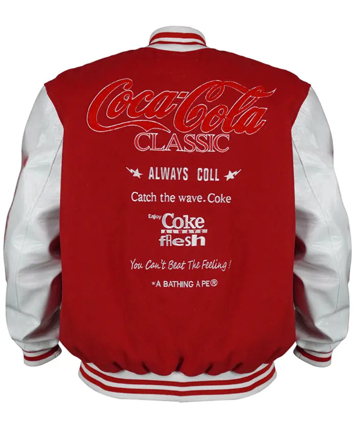 Coca Cola Varsity Jacket - Recreated Inspired Edition
