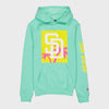 San Diego Padres Green Hoodie - Recreated Inspired Edition