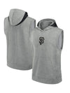 SF Giants Grey Sleeveless Hoodie - Recreated Inspired Edition