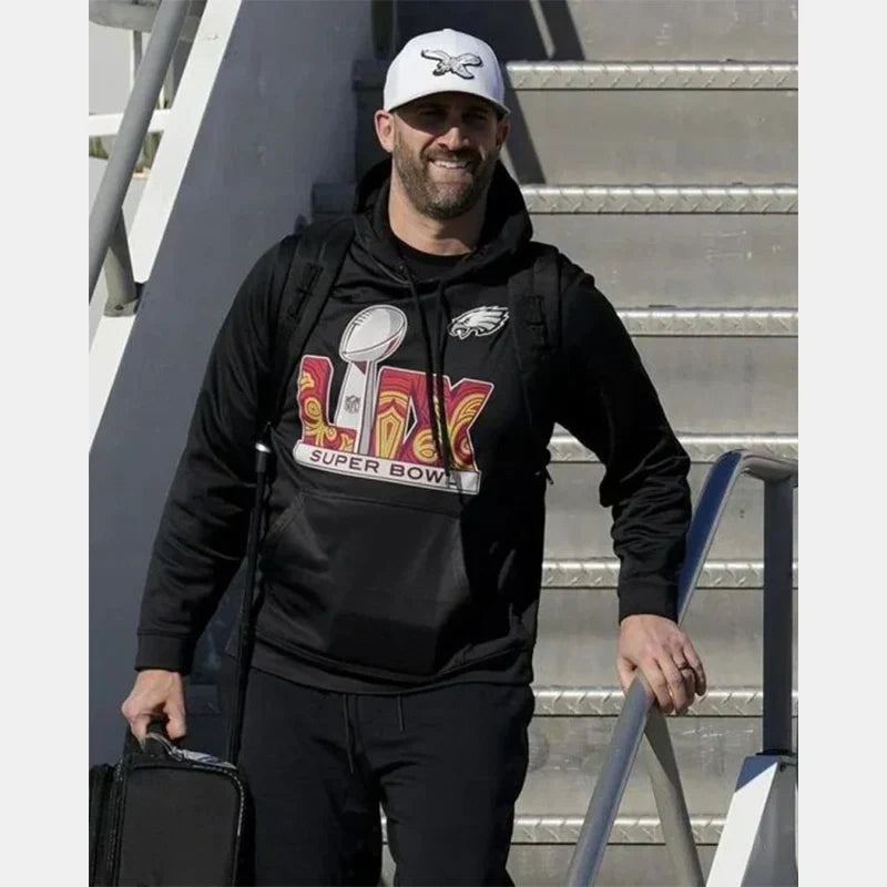 Nick Sirianni Super Bowl LIX Arrivals Hoodie - Recreated Inspired Edition