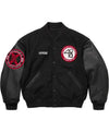Supreme 40 Acres Malcolm X Varsity Jacket - Recreated Inspired Edition