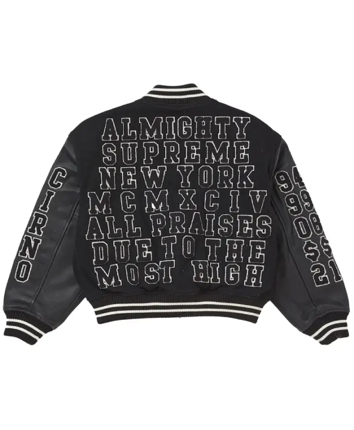 Supreme Praises Varsity Jacket - Recreated Inspired Edition