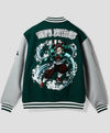Tanjiro Wool Varsity Jacket - Recreated Inspired Edition