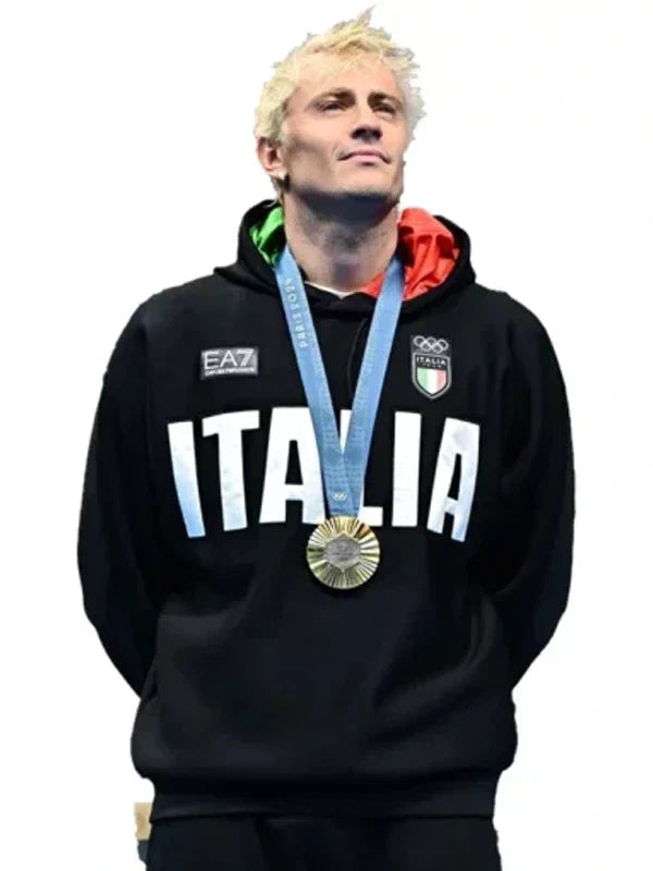 Italy Olympic Hoodie - Recreated Inspired Edition
