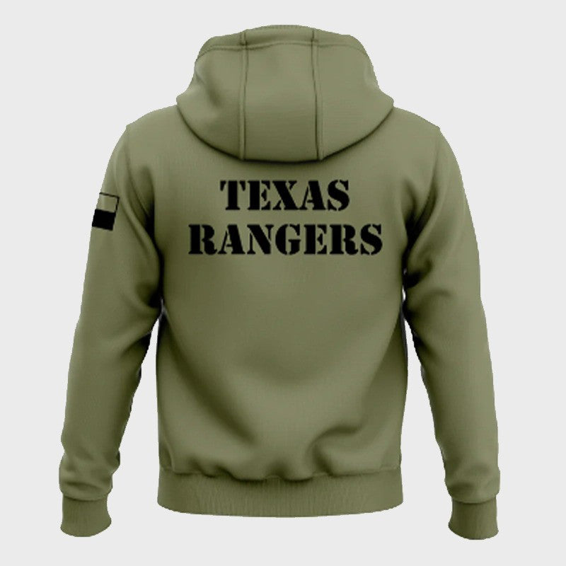 Texas Rangers Green Hoodie - Recreated Inspired Edition