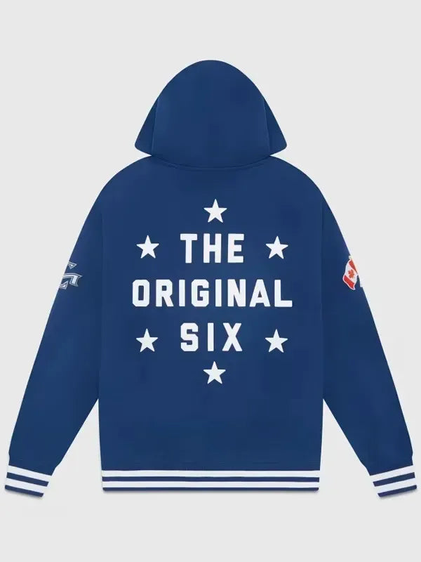 Toronto Maple Leafs Blue Pullover Hoodie - Recreated Inspired Edition