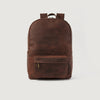 The Philos Vintage Distressed Brown Leather Backpack