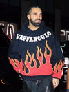 Drake Vaffanculo Flame Hoodie - Recreated Inspired Edition