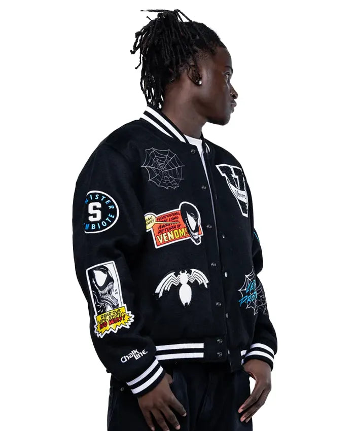 Venom Varsity Jacket - Recreated Inspired Edition