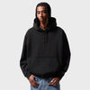 Weekday Oversized Black Pullover Hoodie - Recreated Inspired Edition