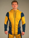 Wolverine Yellow Zip-Up Hoodie - Recreated Inspired Edition