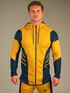 Wolverine Yellow Zip-Up Hoodie - Recreated Inspired Edition