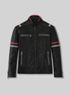 Anders Baasmo Christiansen Asphalt Burning Leather Jacket